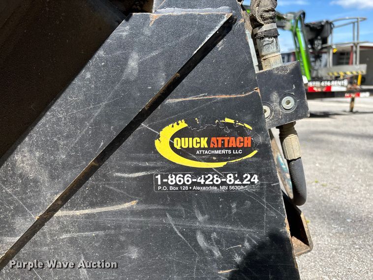 image for item FC5620 Quick Attach skid steer landscape rake