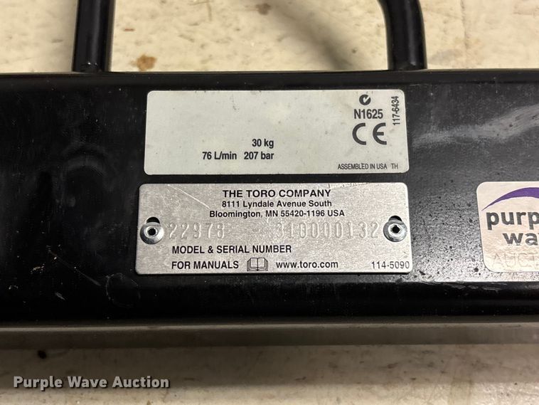 image for item FC5676 Toro 22978 boring unit attachment