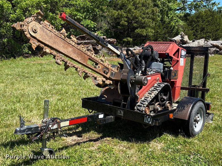 image for item FC5677 Toro TRX-26 trencher with trailer
