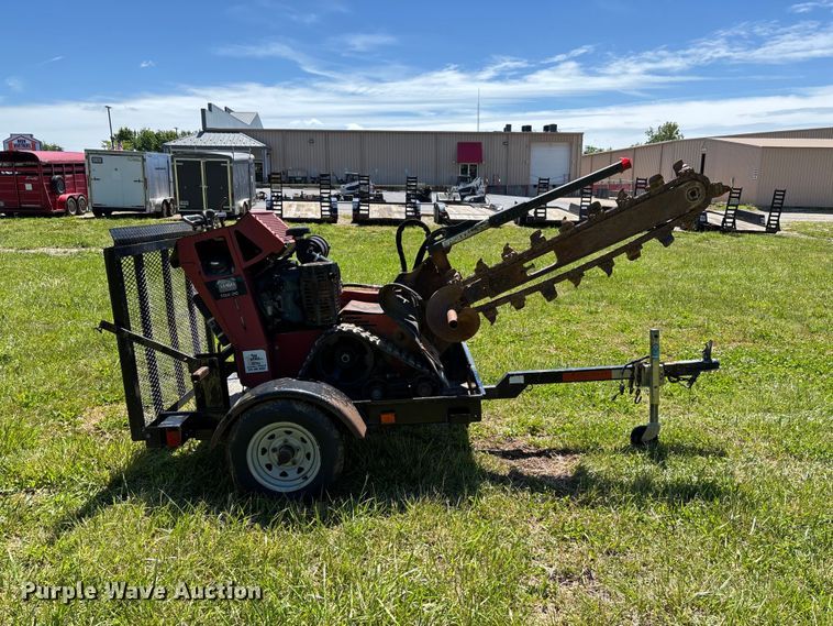 image for item FC5677 Toro TRX-26 trencher with trailer