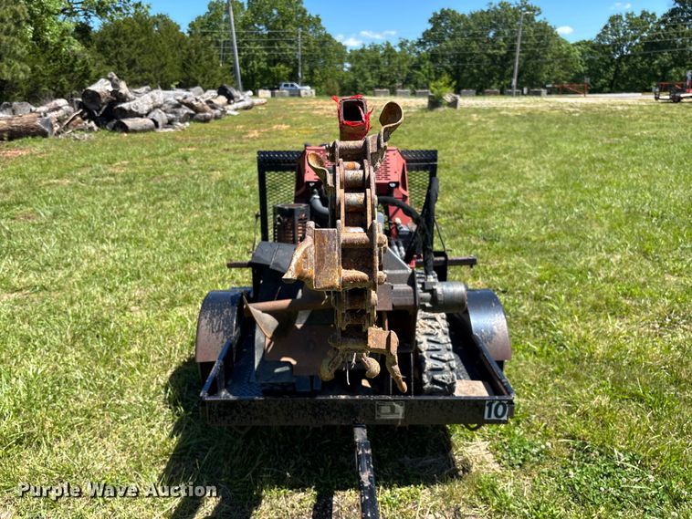 image for item FC5677 Toro TRX-26 trencher with trailer