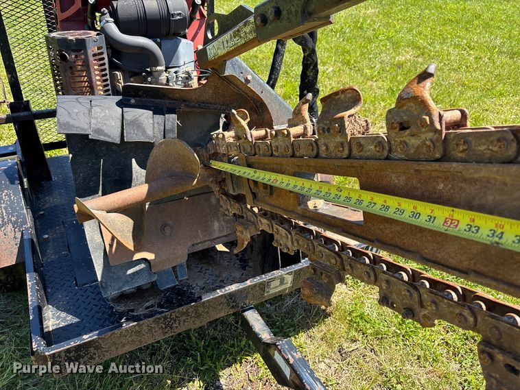 image for item FC5677 Toro TRX-26 trencher with trailer