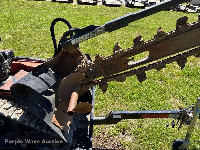 image for item FC5677 Toro TRX-26 trencher with trailer