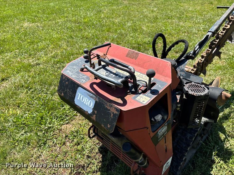 image for item FC5677 Toro TRX-26 trencher with trailer
