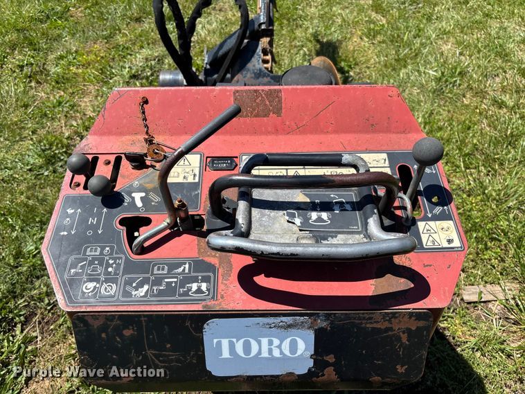 image for item FC5677 Toro TRX-26 trencher with trailer