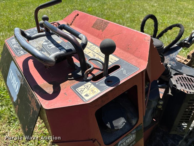 image for item FC5677 Toro TRX-26 trencher with trailer