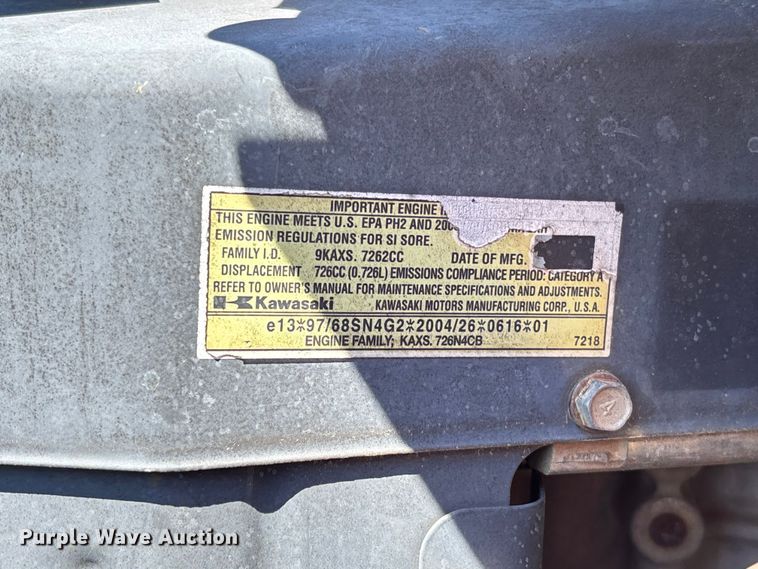 image for item FC5677 Toro TRX-26 trencher with trailer