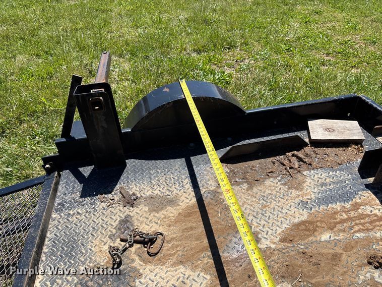 image for item FC5677 Toro TRX-26 trencher with trailer