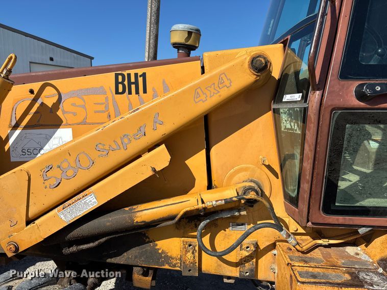 image for item FC5713 1994 Case 580 Super K Backhoe