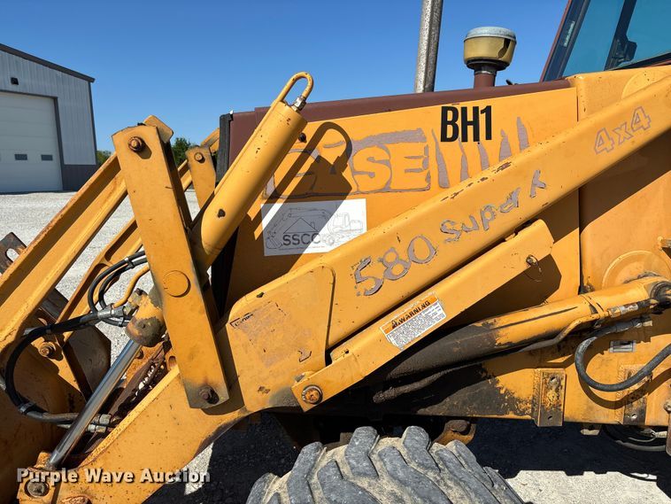 image for item FC5713 1994 Case 580 Super K Backhoe