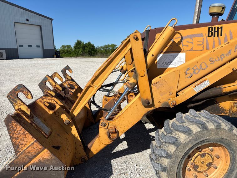 image for item FC5713 1994 Case 580 Super K Backhoe