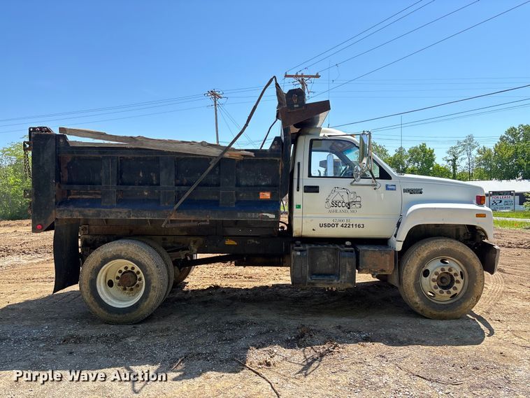 image for item FC5715 1996 Chevrolet C7 dump truck