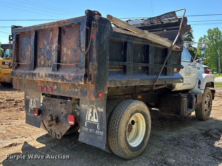 image for item FC5715 1996 Chevrolet C7 dump truck