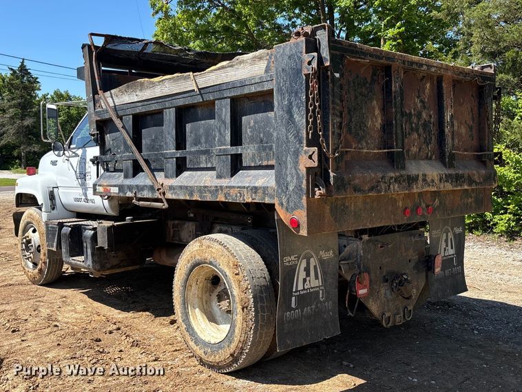 image for item FC5715 1996 Chevrolet C7 dump truck