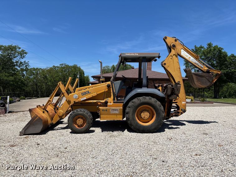 image for item FC5716 1997 Case 580L backhoe