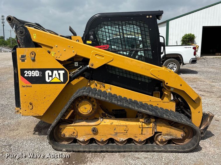 image for item FG0320 2019 Caterpillar 299D2 tracked skid steer loader