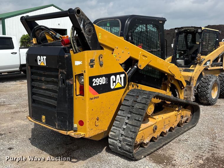 image for item FG0320 2019 Caterpillar 299D2 tracked skid steer loader