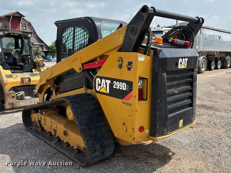 image for item FG0320 2019 Caterpillar 299D2 tracked skid steer loader
