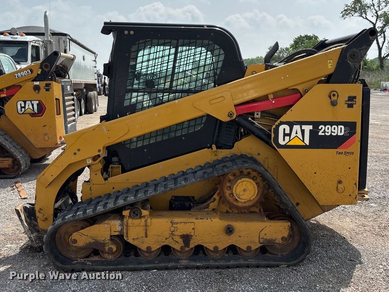 image for item FG0320 2019 Caterpillar 299D2 tracked skid steer loader