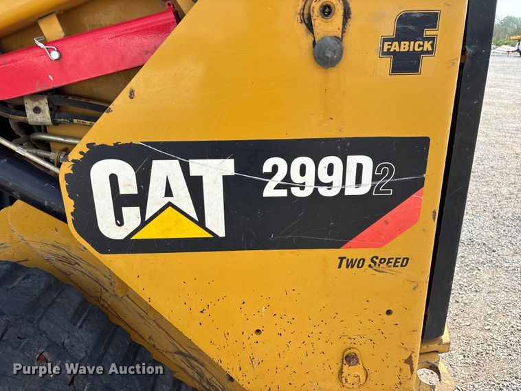 image for item FG0320 2019 Caterpillar 299D2 tracked skid steer loader