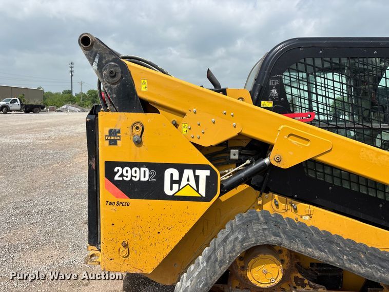 image for item FG0320 2019 Caterpillar 299D2 tracked skid steer loader