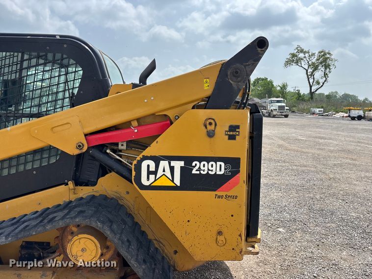 image for item FG0320 2019 Caterpillar 299D2 tracked skid steer loader