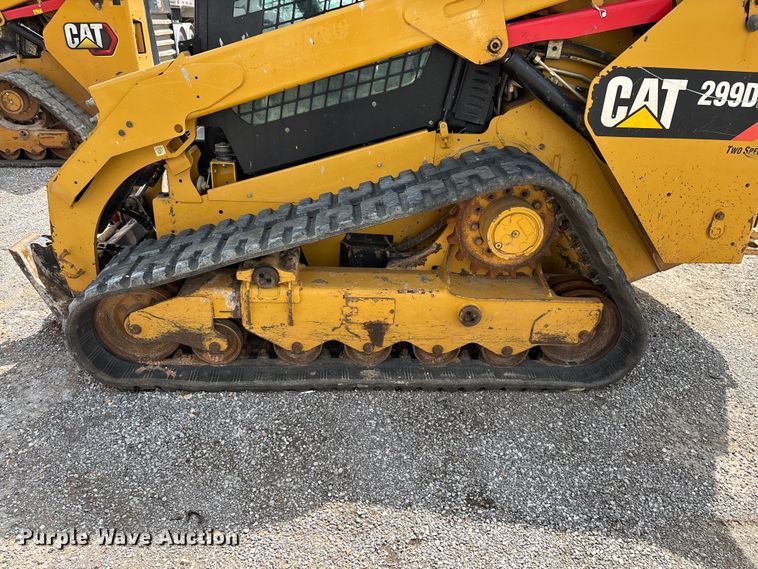 image for item FG0320 2019 Caterpillar 299D2 tracked skid steer loader