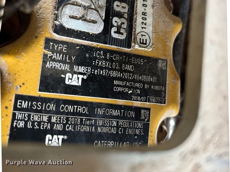 image for item FG0320 2019 Caterpillar 299D2 tracked skid steer loader