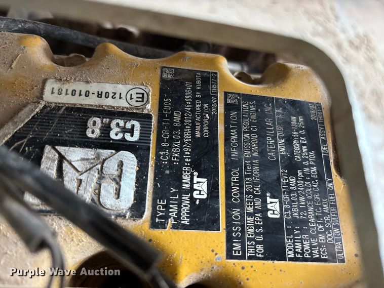 image for item FG0320 2019 Caterpillar 299D2 tracked skid steer loader