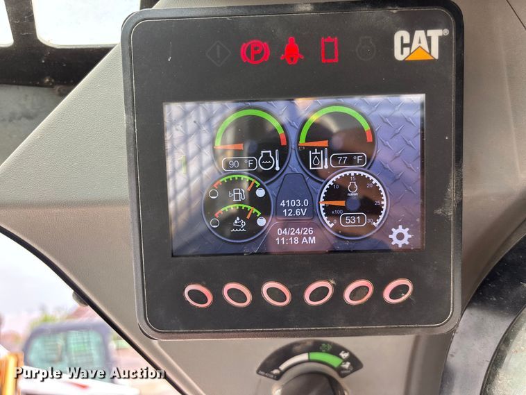 image for item FG0320 2019 Caterpillar 299D2 tracked skid steer loader