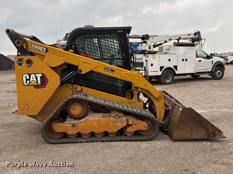 image for item FG0321 2020 Caterpillar 289D3 tracked skid steer loader