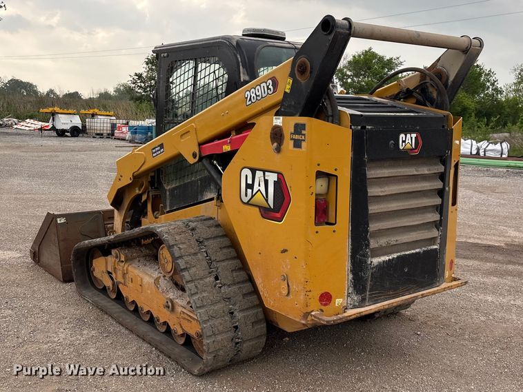 image for item FG0321 2020 Caterpillar 289D3 tracked skid steer loader
