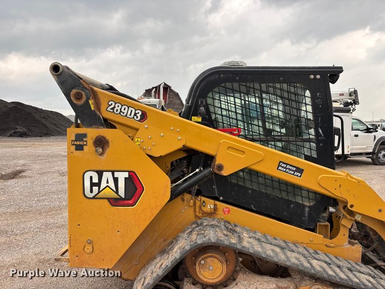 image for item FG0321 2020 Caterpillar 289D3 tracked skid steer loader