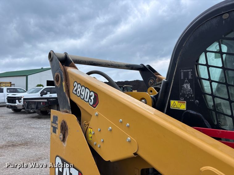 image for item FG0321 2020 Caterpillar 289D3 tracked skid steer loader