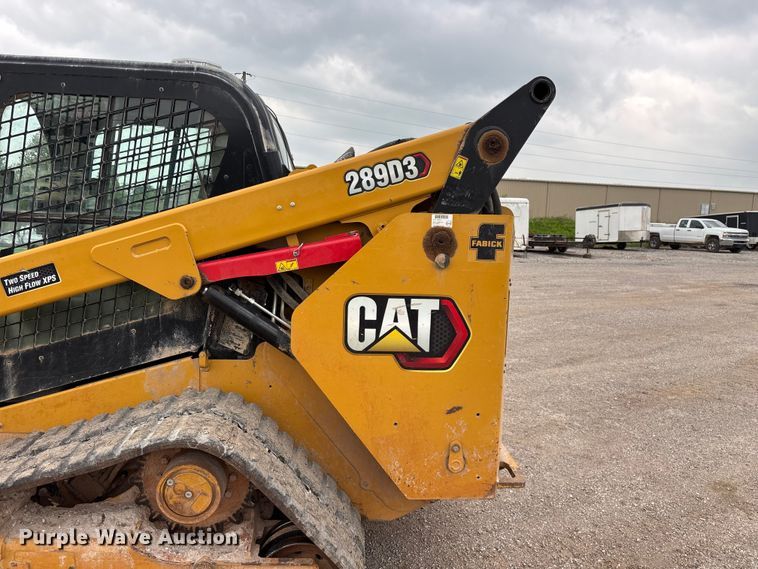 image for item FG0321 2020 Caterpillar 289D3 tracked skid steer loader