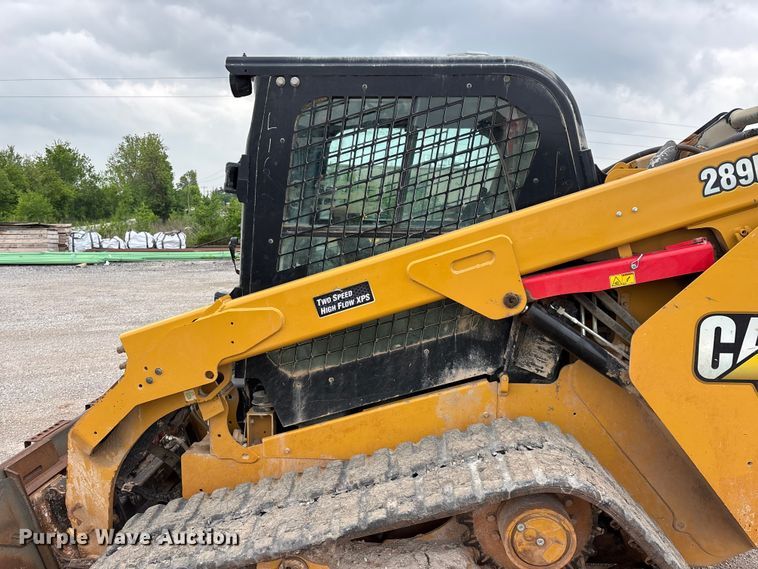 image for item FG0321 2020 Caterpillar 289D3 tracked skid steer loader