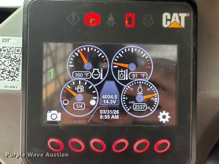 image for item FG0321 2020 Caterpillar 289D3 tracked skid steer loader