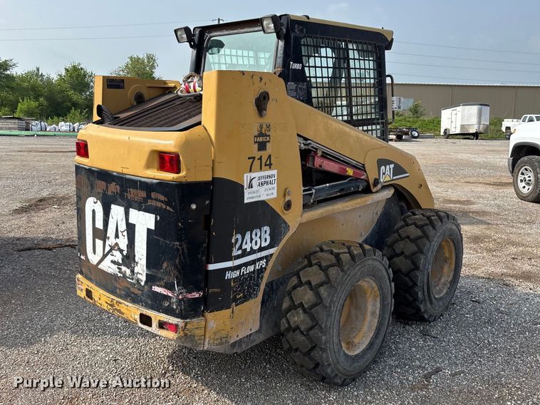 image for item FG0322 2006 Caterpillar 248B skid steer loader
