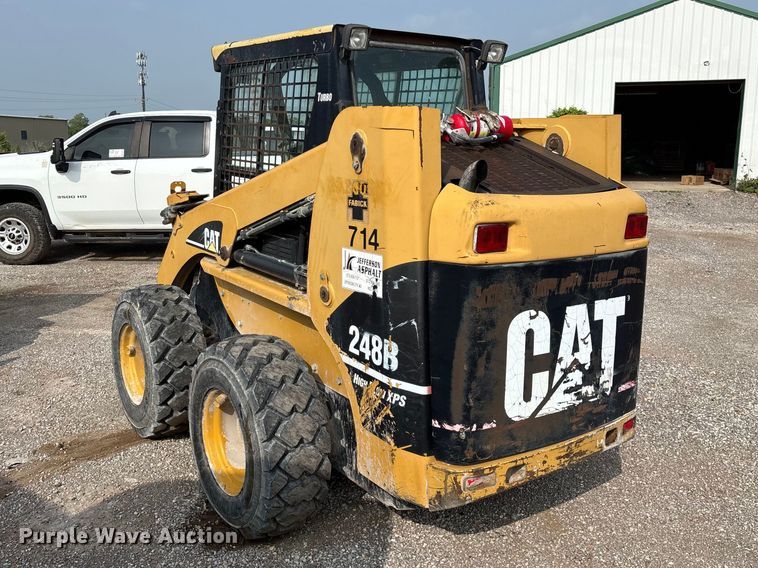 image for item FG0322 2006 Caterpillar 248B skid steer loader