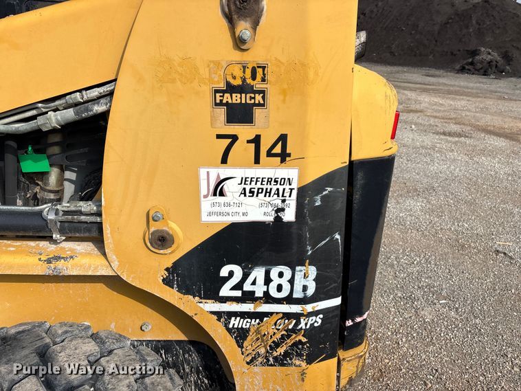image for item FG0322 2006 Caterpillar 248B skid steer loader