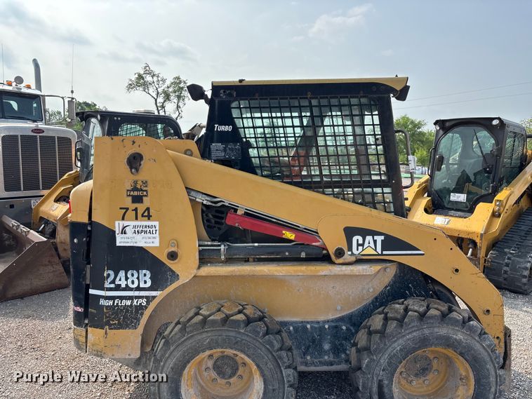 image for item FG0322 2006 Caterpillar 248B skid steer loader