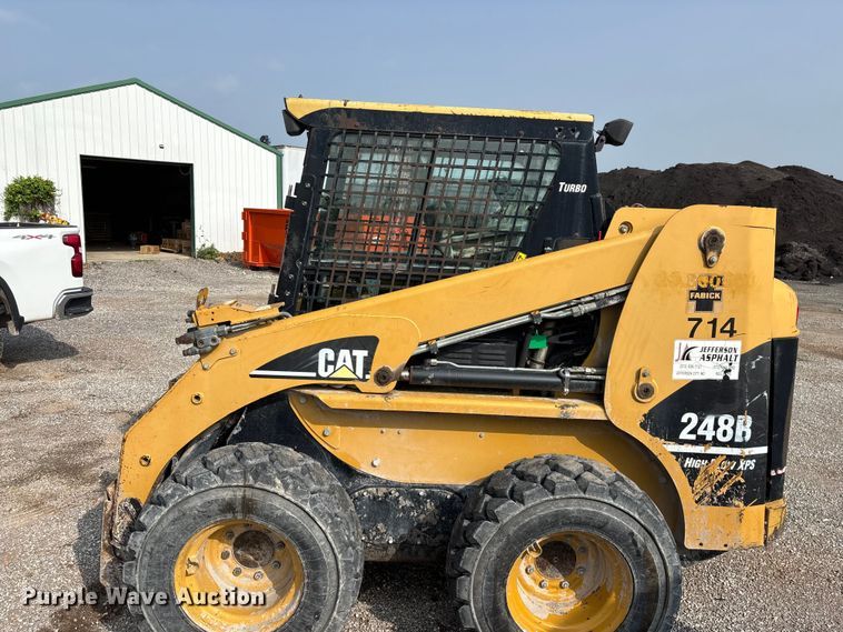 image for item FG0322 2006 Caterpillar 248B skid steer loader