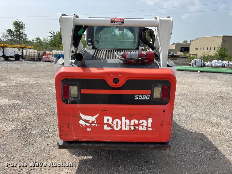 image for item FG0323 2018 Bobcat S590 skid steer loader