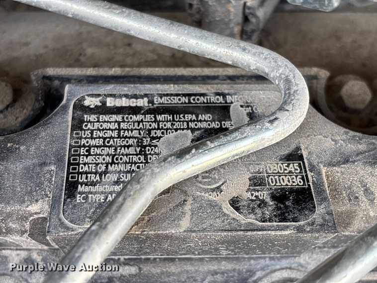 image for item FG0323 2018 Bobcat S590 skid steer loader