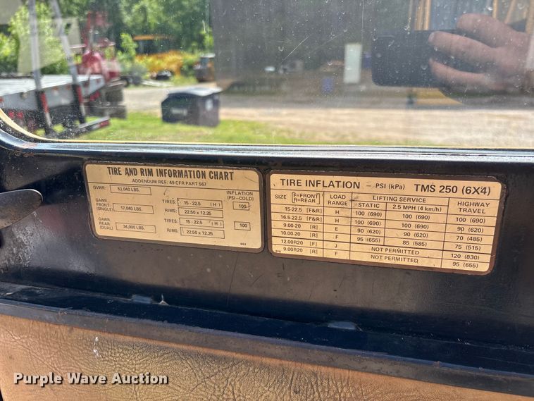 image for item FG0327 Grove 6425G crane truck