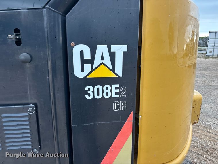 image for item FG0331 2016 Caterpillar 308E2 CR excavator