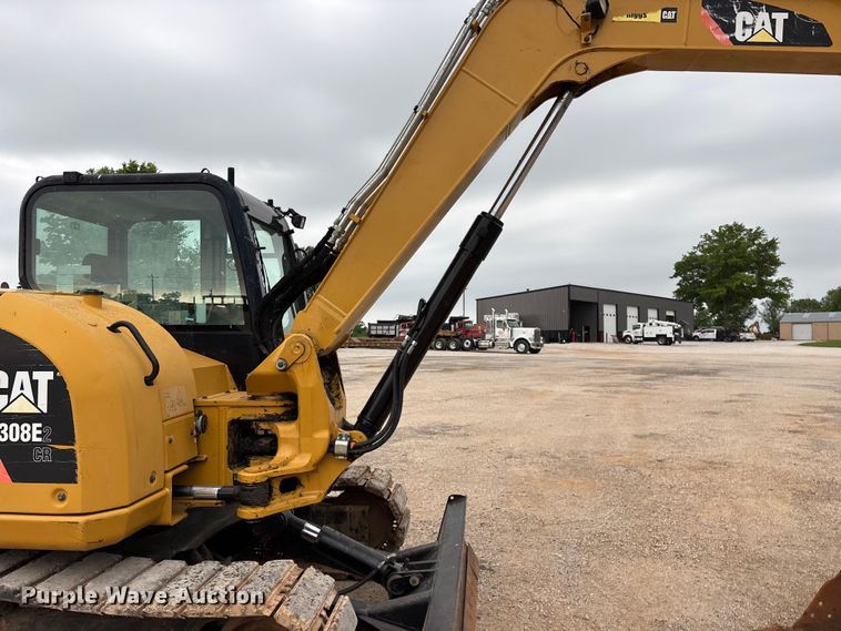 image for item FG0331 2016 Caterpillar 308E2 CR excavator