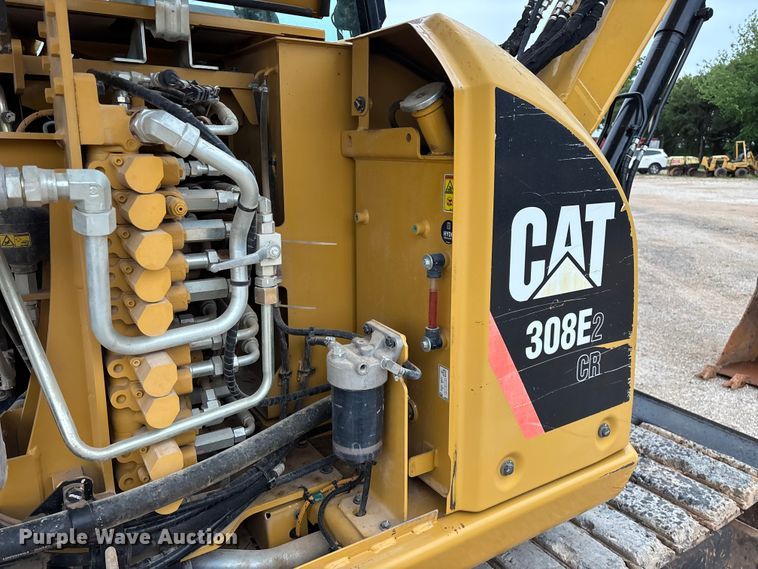 image for item FG0331 2016 Caterpillar 308E2 CR excavator