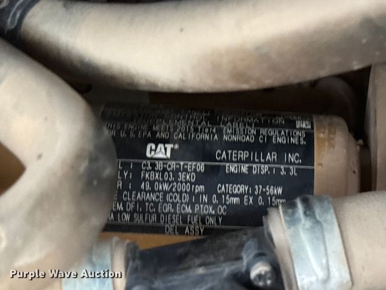 image for item FG0331 2016 Caterpillar 308E2 CR excavator