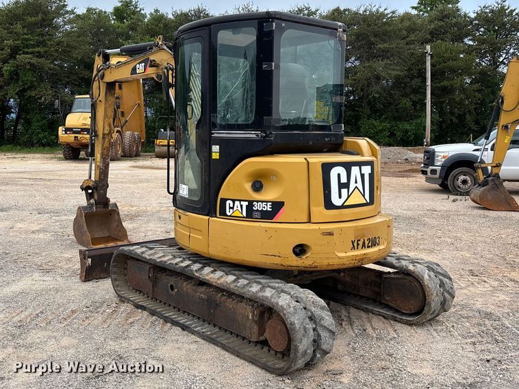 image for item FG0332 2013 Caterpillar 305E CR mini excavator